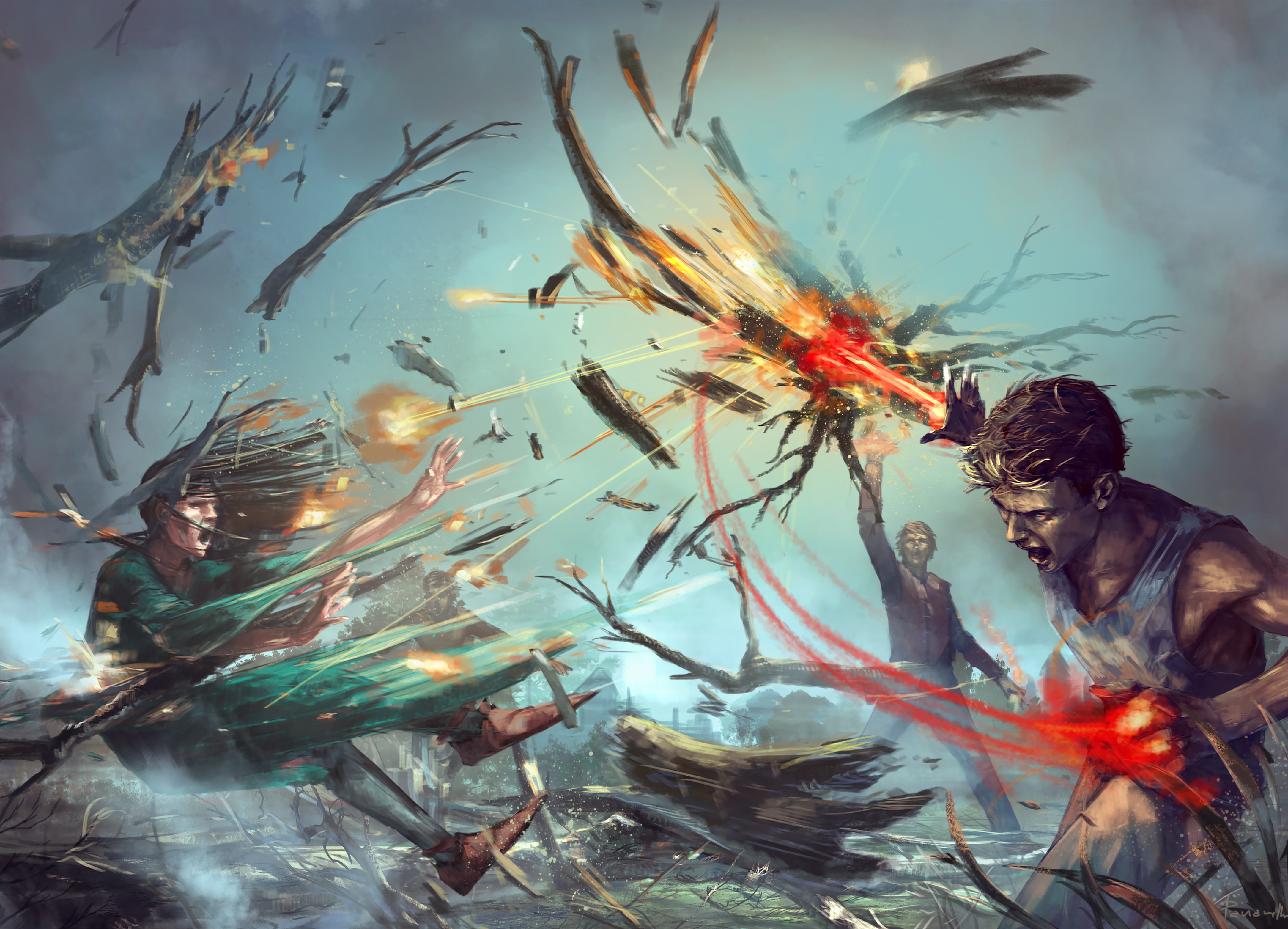 full cover art